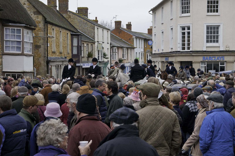 Crowds at the boxing Day meet